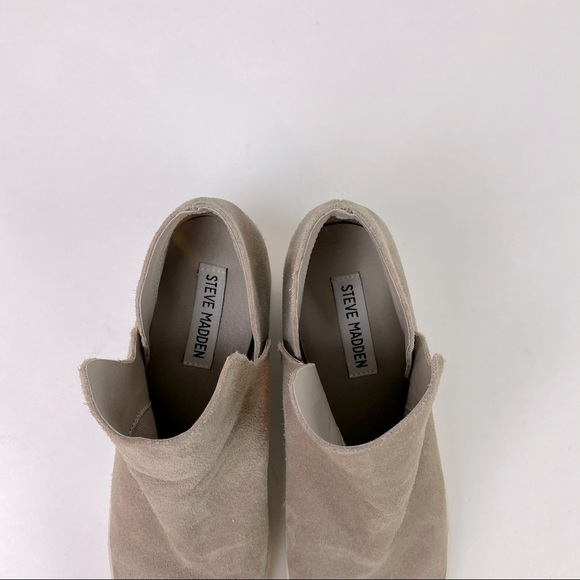 Steve Madden Wrangle bootie sneaker, gray suede, 7 - Picture 5 of 10